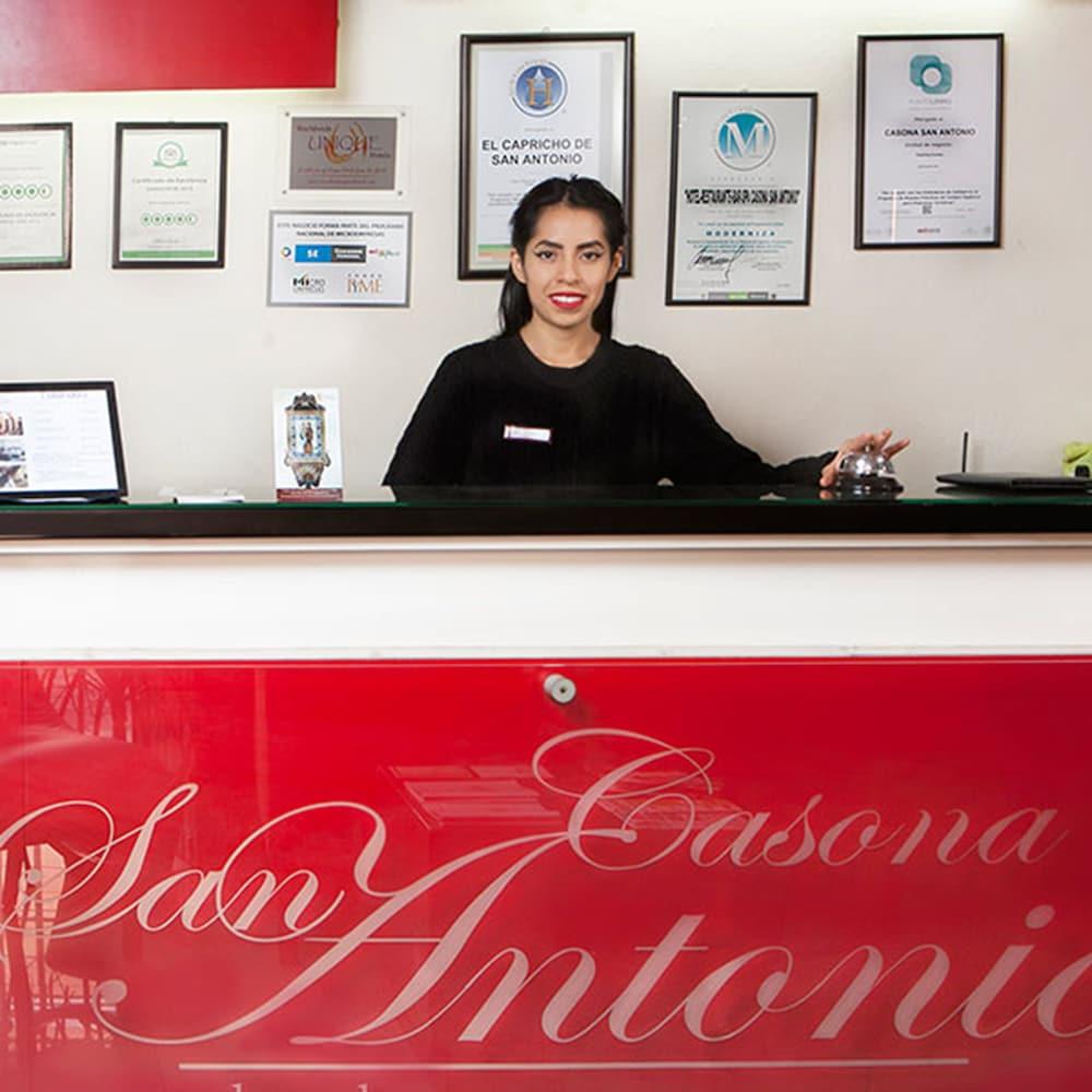 מלון פואבלה Casona San Antonio מראה חיצוני תמונה